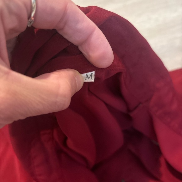 Men's Red Shirt - Picture 4 of 5